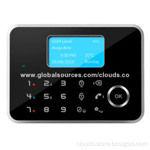 Security Alarm System, Temperature Control, APP Control, SMS/GSM/PSTN/Contact ID, 3 Emergency Keys